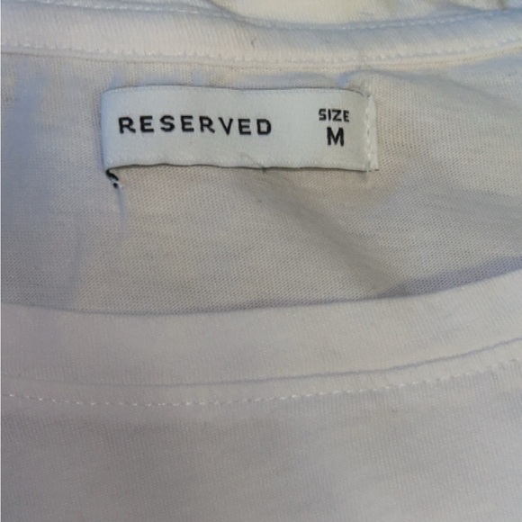 RESERVED varsity letters graphic tee. Perfect “Back to School” - Picture 3 of 3